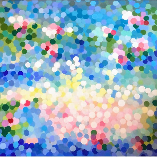 "Colourful silence in Giverny" LIGNENDE KAN BESTILLES KONTAKT artbymesch@gmail.com